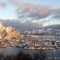 Svolvaer im Winter