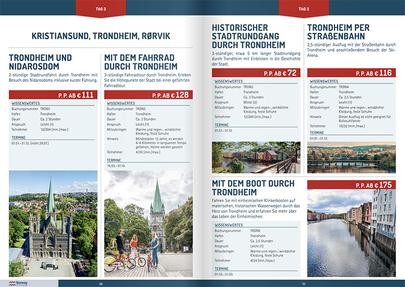 Havila Landausflüge 2023