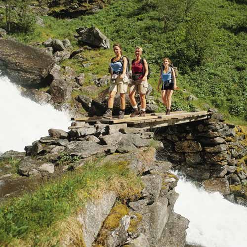 Wanderer in Norwegen