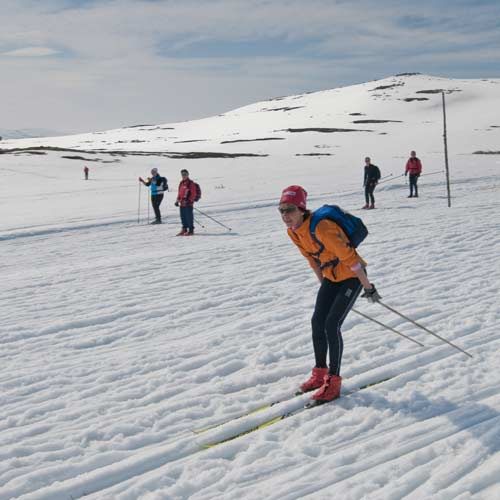 Skiabfahrt