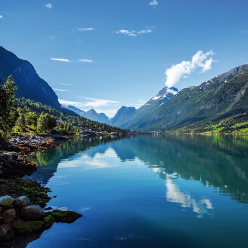 Fjordlandschaft