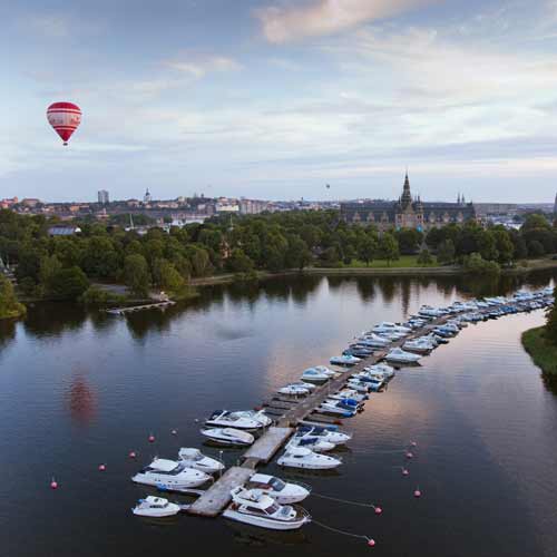 Imagebank Sweden-Ola Ericson - View over Djurgarden