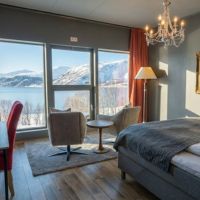 Superior Zimmer im Winter © Arctic Panorama Lodge