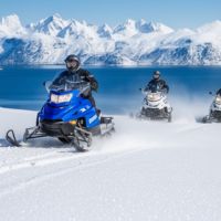 Schneemobil-Tour durch die Berge © Arctic Panorama Lodge