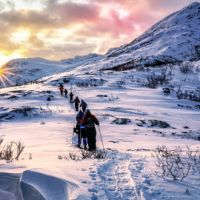 Schneeschuhwanderung © Arctic Panorama Lodge