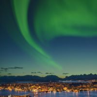 Nordlichter über Tromsø © Innoavtion Norway / Bard Loken