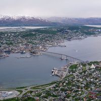 Blick auf Tromso