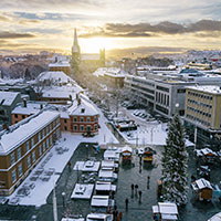 Weihnachten in Trondheim © Fredrik Ahlsen/Visit Norway